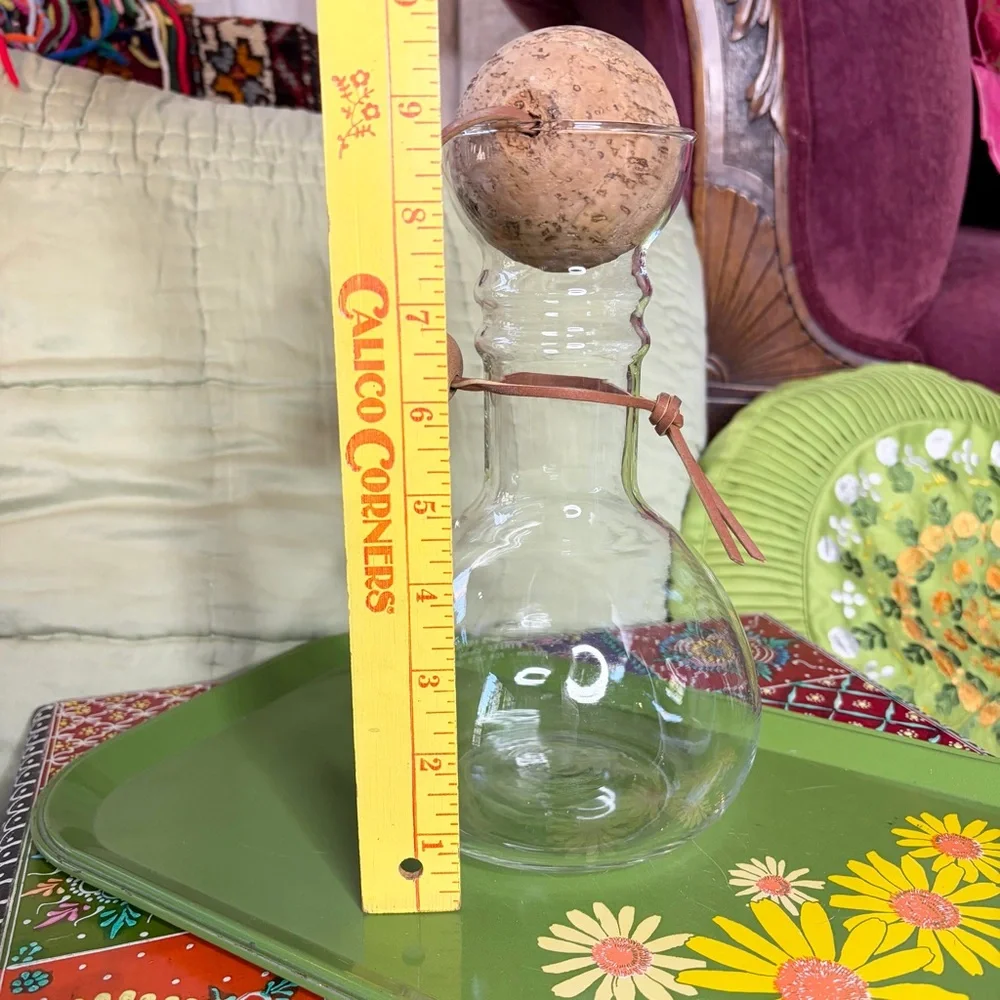Pyrex Decanter With Cork